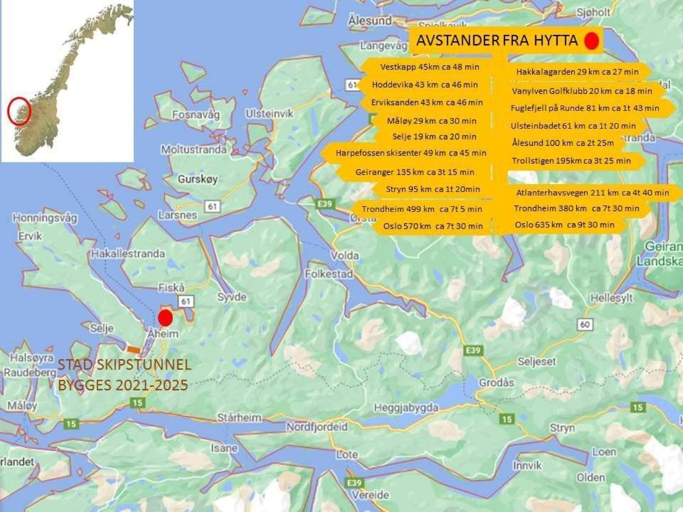Smastranda Fjord Lodge Aheim Eksteriør billede