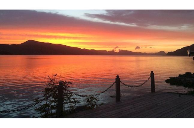 Smastranda Fjord Lodge Aheim Eksteriør billede