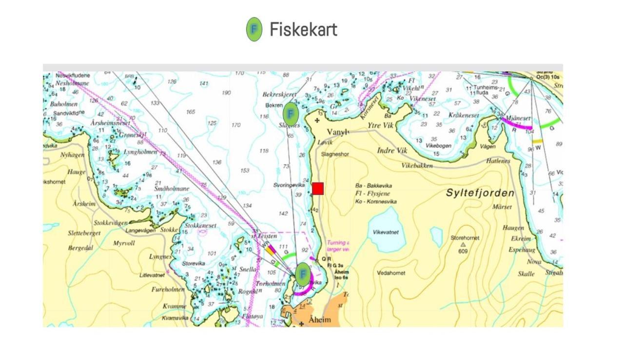 Smastranda Fjord Lodge Aheim Eksteriør billede